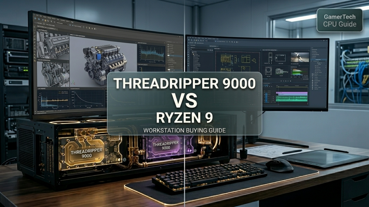 Threadripper 9000 vs Ryzen 9 Workstation Guide: Which CPU Should You C ...
