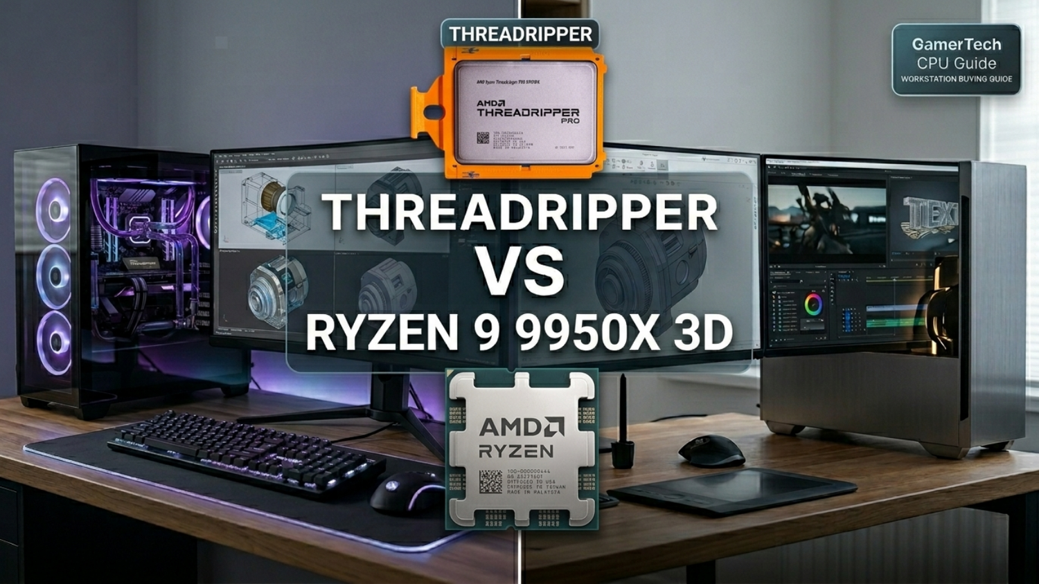 Threadripper vs Ryzen 9 for Workstations: Which CPU is Right for You?