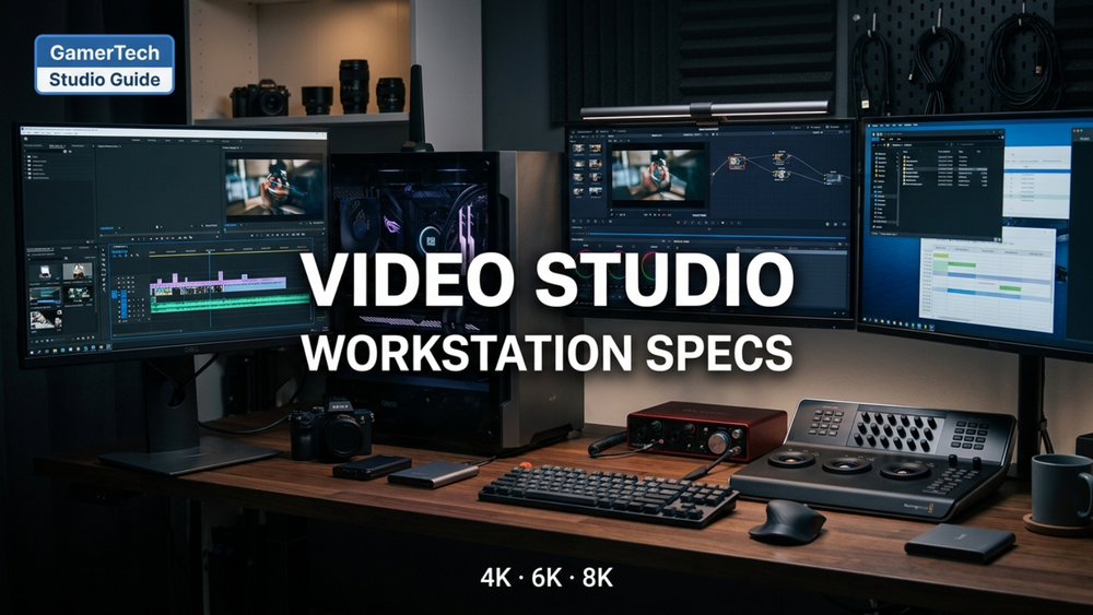 What Workstation Specs Do Video Production Studios Need? | GamerTech ...
