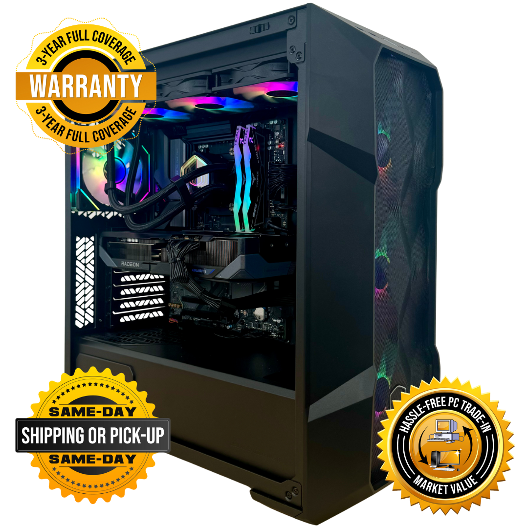 Fully Built and Ready | Ryzen 7 7800X3D | RX 9070XT | Custom Built Computer