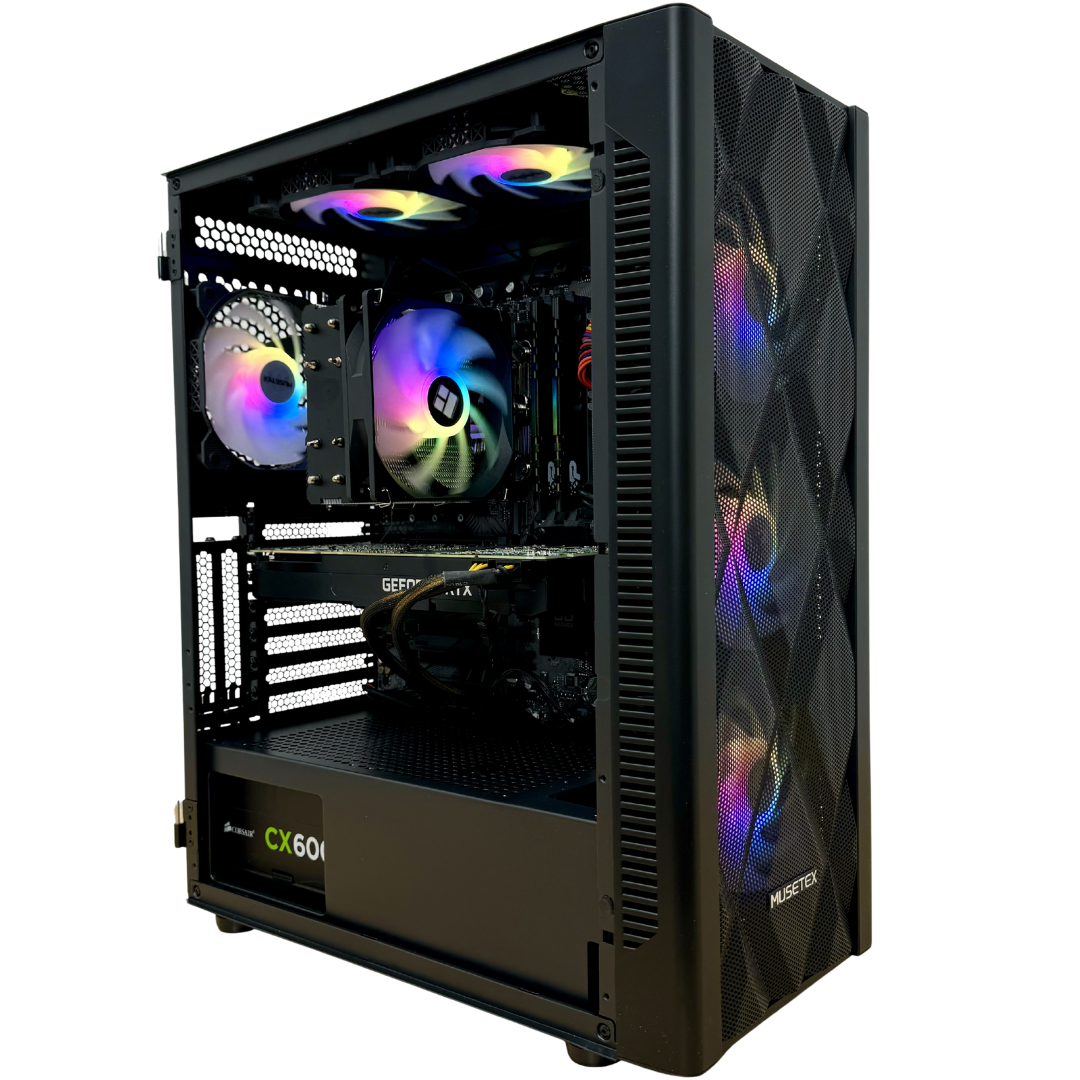Refurbished | Intel i5-12400F | RTX 2080 SUPER | Custom Built Computer