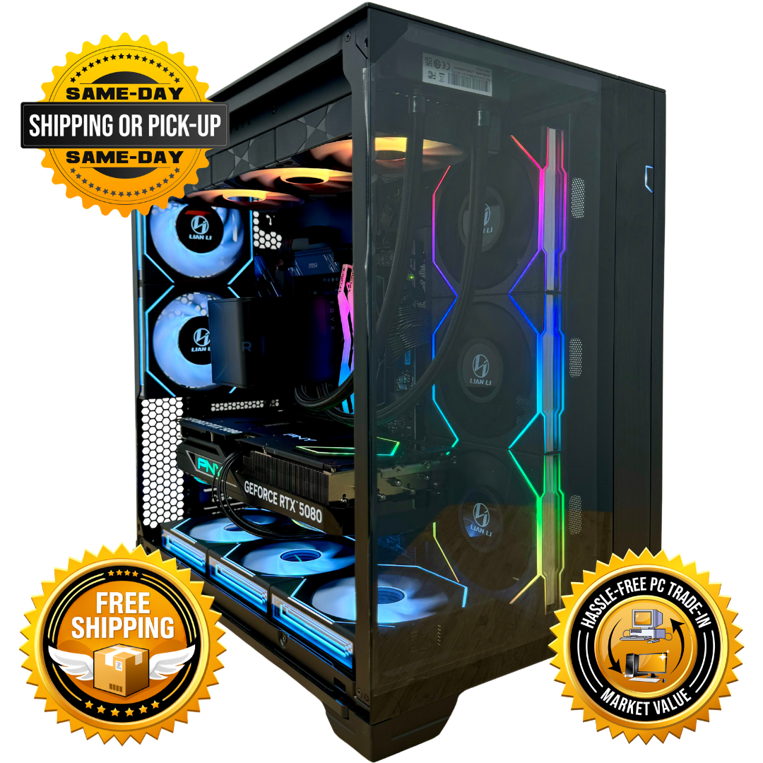 Fully Built and Ready | Ryzen 9 9900X | RTX 5080 | Custom Built Computer