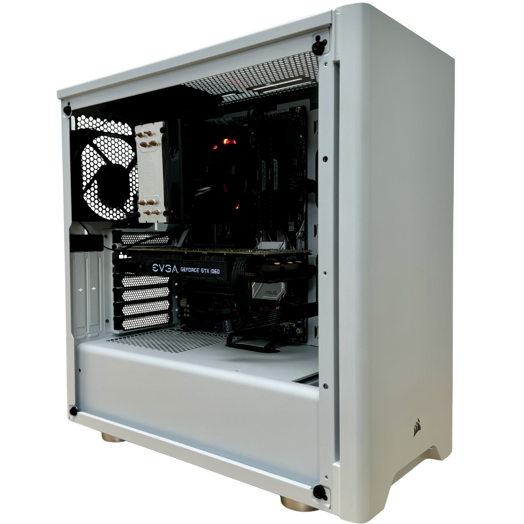 Refurbished | Intel i7-7700K | GTX 1060 | Custom Built Computer