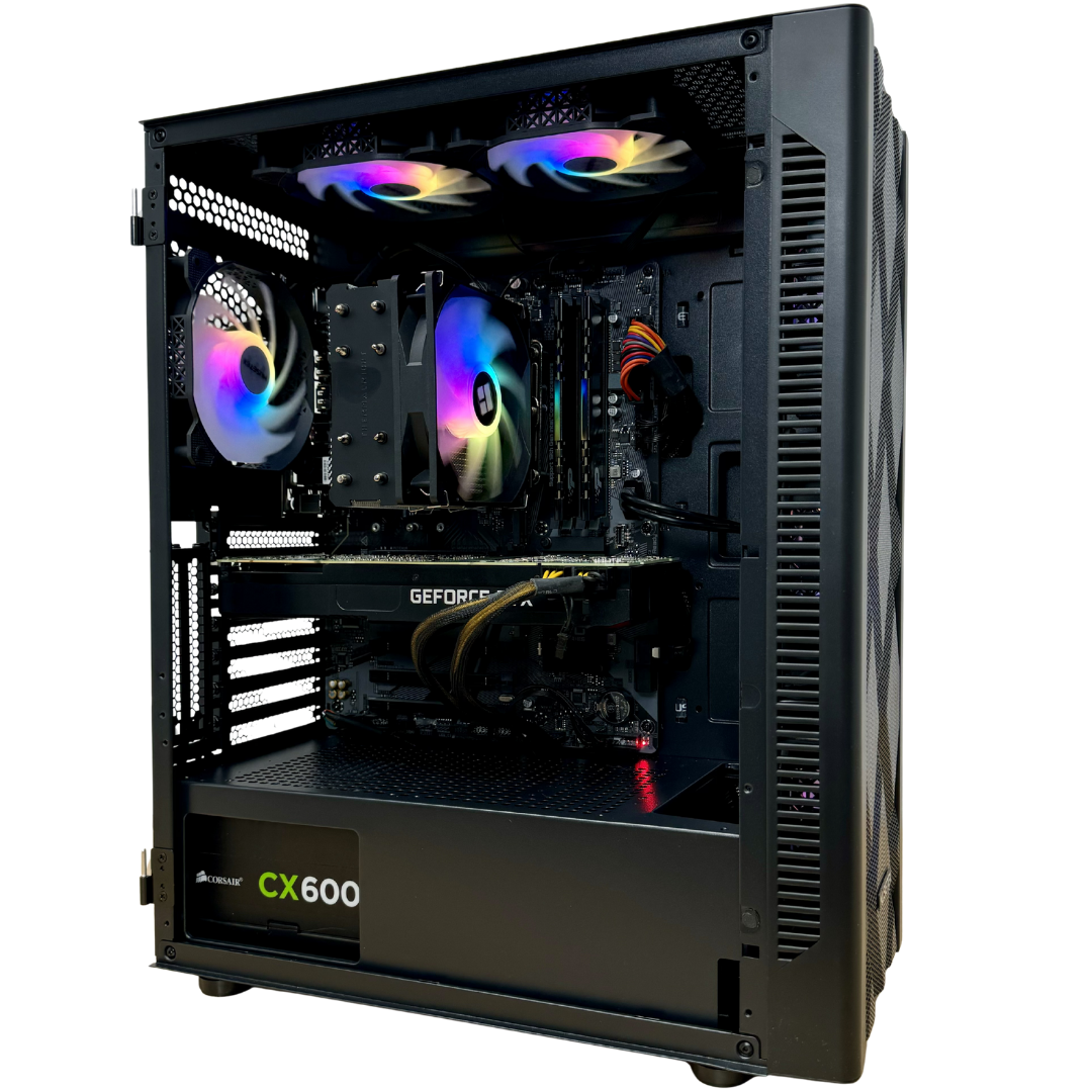 Refurbished | Intel i5-12400F | RTX 2080 SUPER | Custom Built Computer