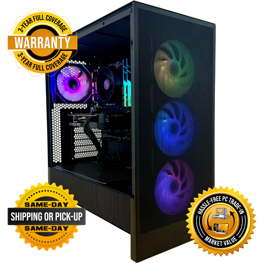 Ryzen 5 5500 | RTX 5050 | Fully Built and Ready | Custom Built Computer