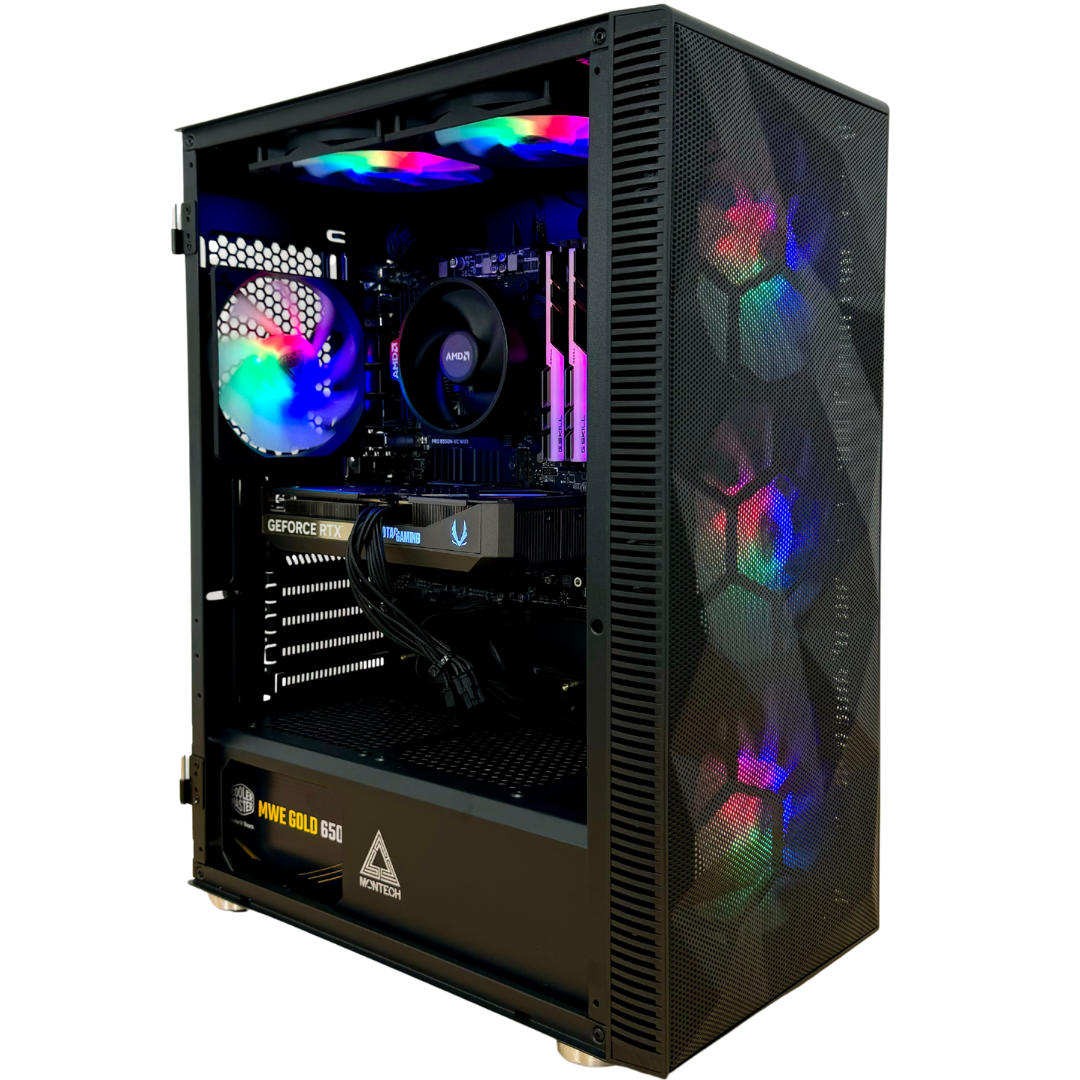 Ryzen 5 5500 | RTX 5060Ti | Fully Built and Ready | Custom Built Computer