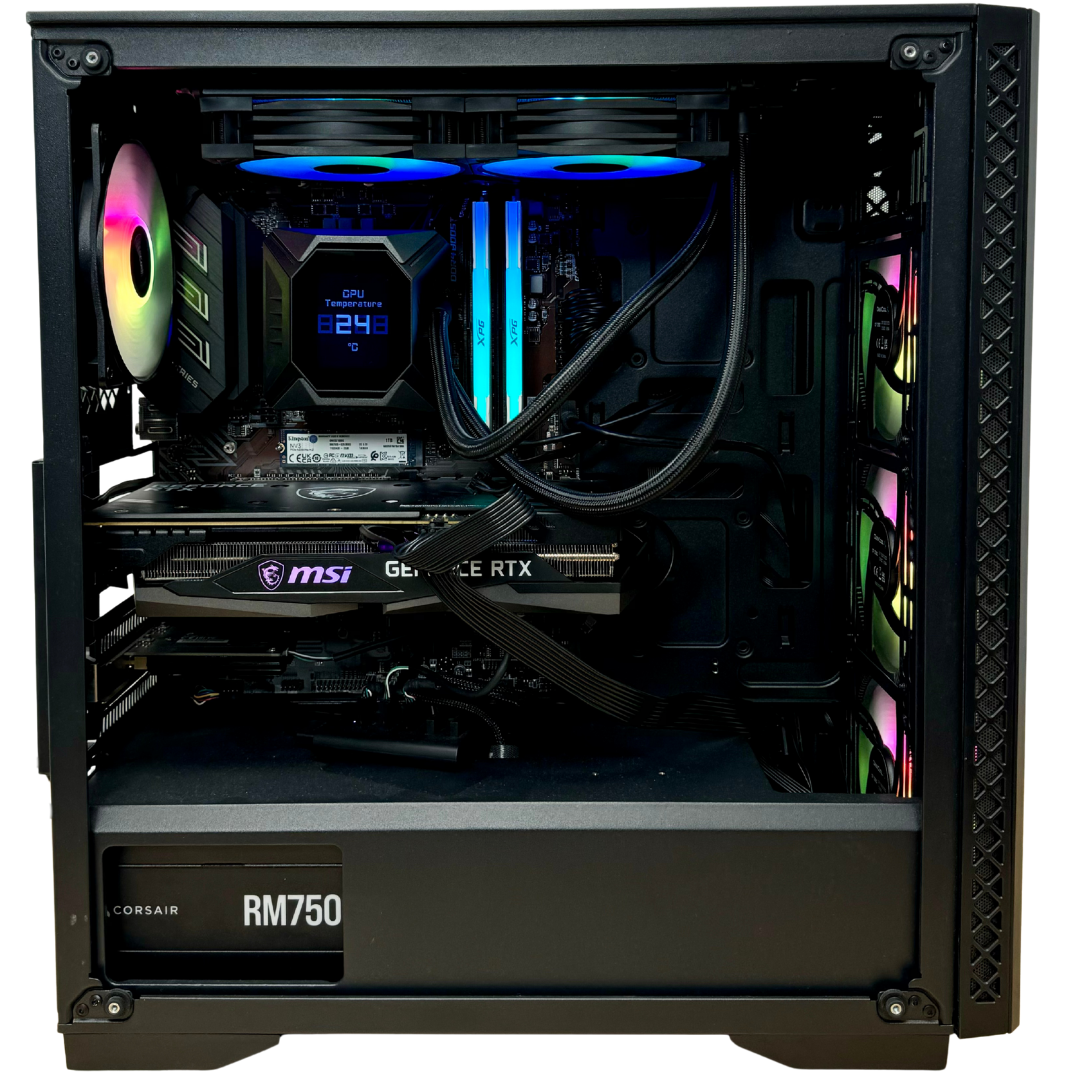 Refurbished | Intel i7-9700K | RTX 3060 | Custom Built Computer