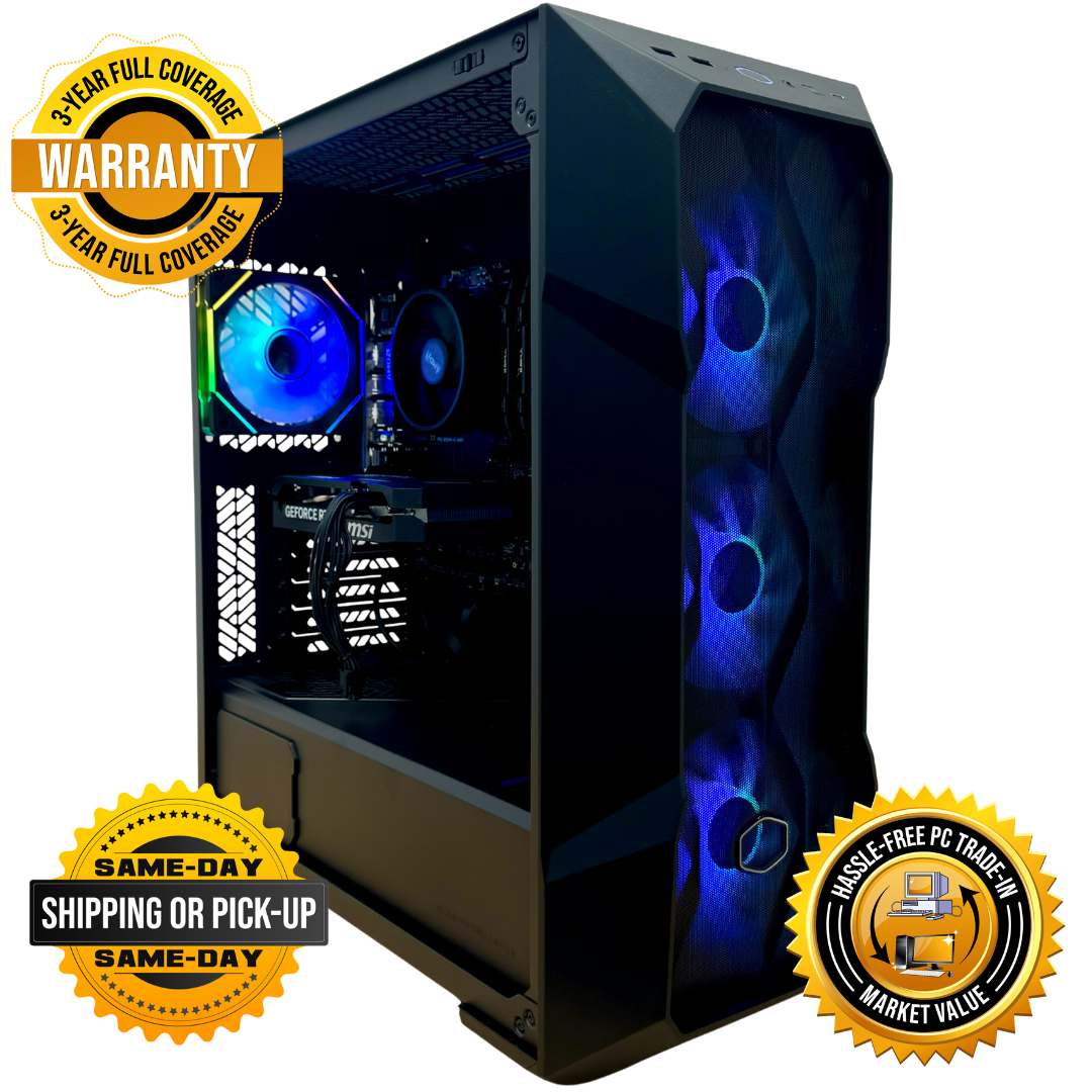 Ryzen 5 5500 | RTX 5050 | Fully Built and Ready | Custom Built Computer