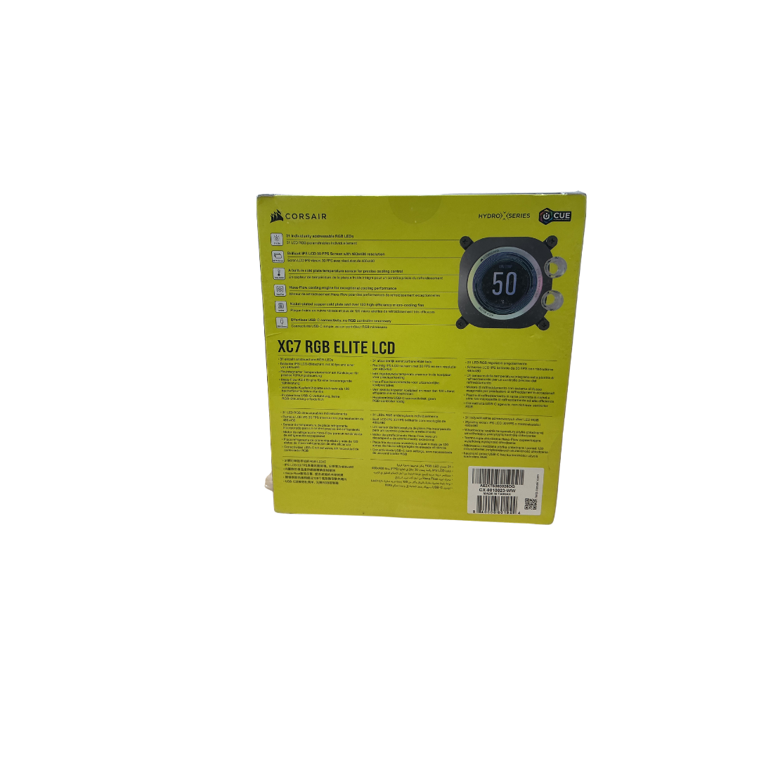 Corsair iCUE XC7 RGB Elite LCD CPU Water Block — New, Factory Sealed — photo 2