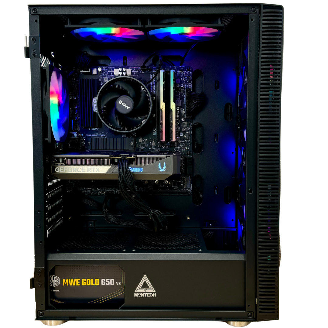 Ryzen 5 5500 | RTX 5060Ti | Fully Built and Ready | Custom Built Computer