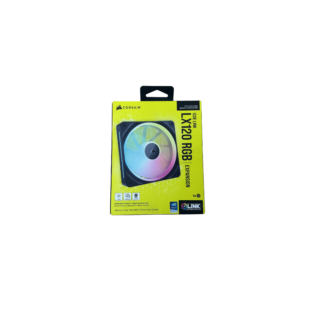 Corsair iCUE LINK LX120 RGB Magnetic 120mm Case Fan — New, Factory Sealed — photo 1