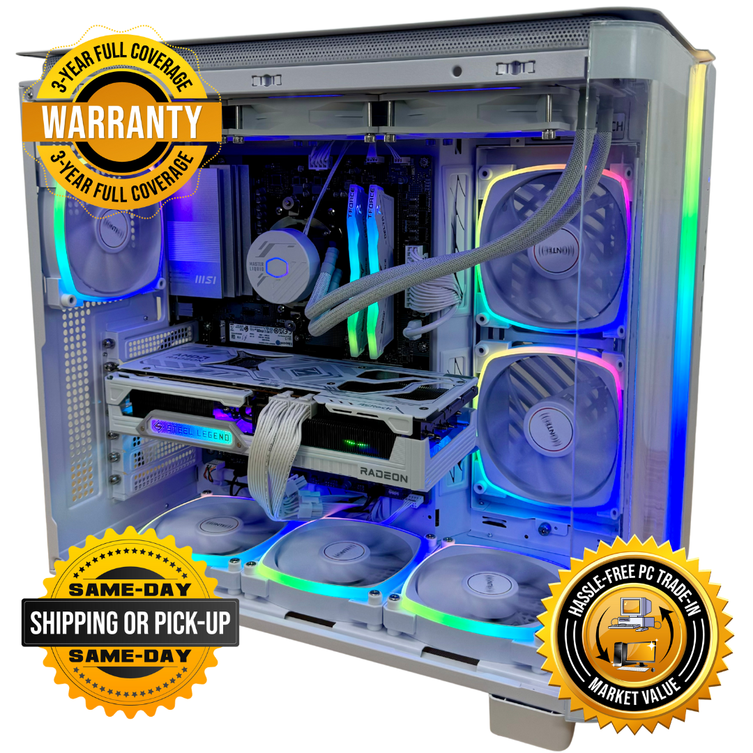 Fully Built and Ready | Ryzen 7 9800X3D | RX 9070XT | Custom Built Computer