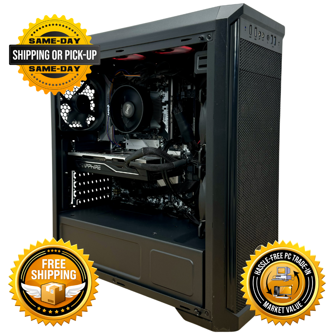Refurbished | Ryzen 7 2700 | Radeon RX 580 | Gaming PC