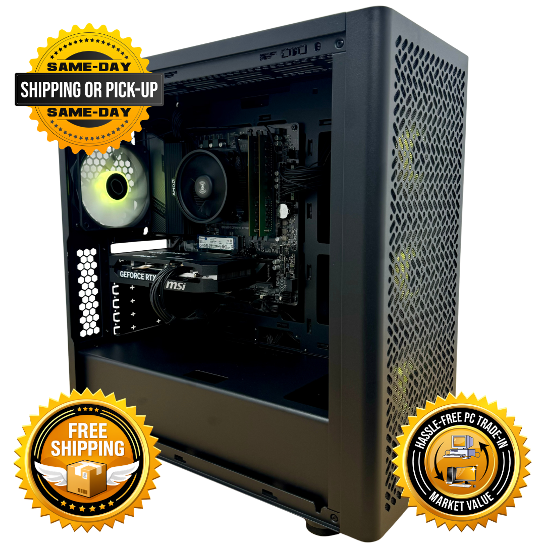 Fully Built and Ready | Ryzen 5 5500 | RTX 5060 | Custom Built Computer