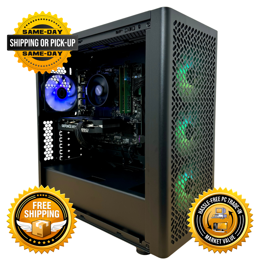 Fully Built and Ready | Ryzen 5 5500 | RTX 5060 | Custom Built Computer