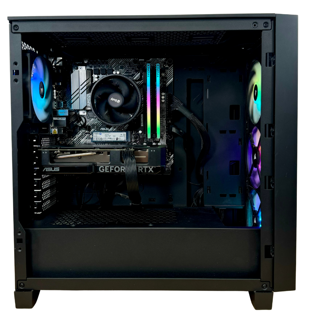 Refurbished | Ryzen 5 5500 | RTX 4060 | Gaming PC