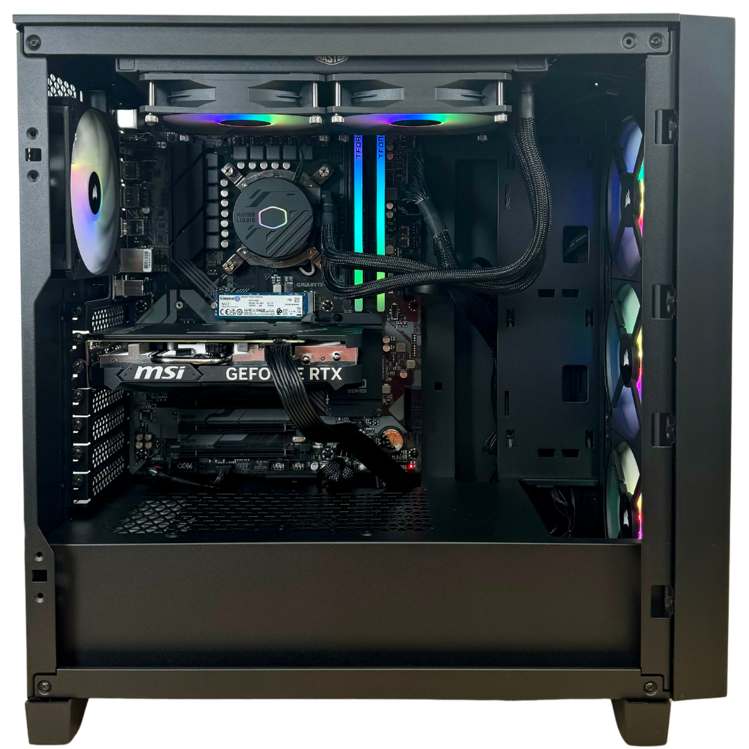 Fully Built and Ready | Intel i5-12400F | RTX 4060Ti | Gamertech Gaming PC