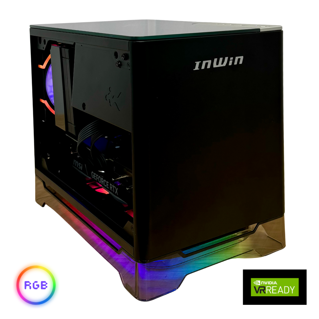 Fully Built and Ready | Mini PC | Ryzen 7 7700X | RTX 4070Ti SUPER | Gamertech Gaming PC