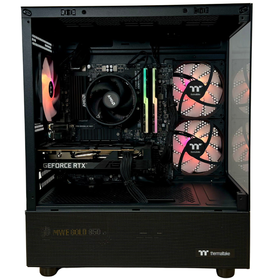 Ryzen 5 5500 | RTX 5050 | Fully Built and Ready | Custom Built Computer