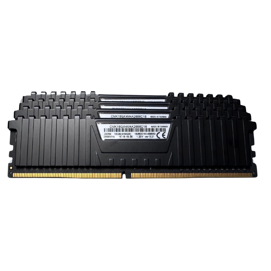 Corsair Vengeance LPX 64GB (4×16GB) DDR4-2666 CL16 Desktop RAM (CMK64GX4M4A2666C16) — Used, Working — photo 2