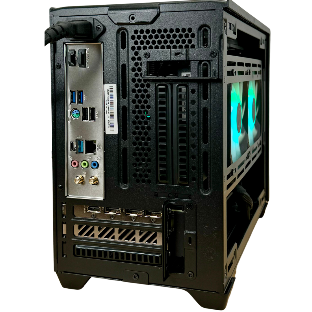 Fully Built and Ready | Mini PC | Ryzen 7 5700X3D | RTX 4070 SUPER | Gamertech Gaming PC