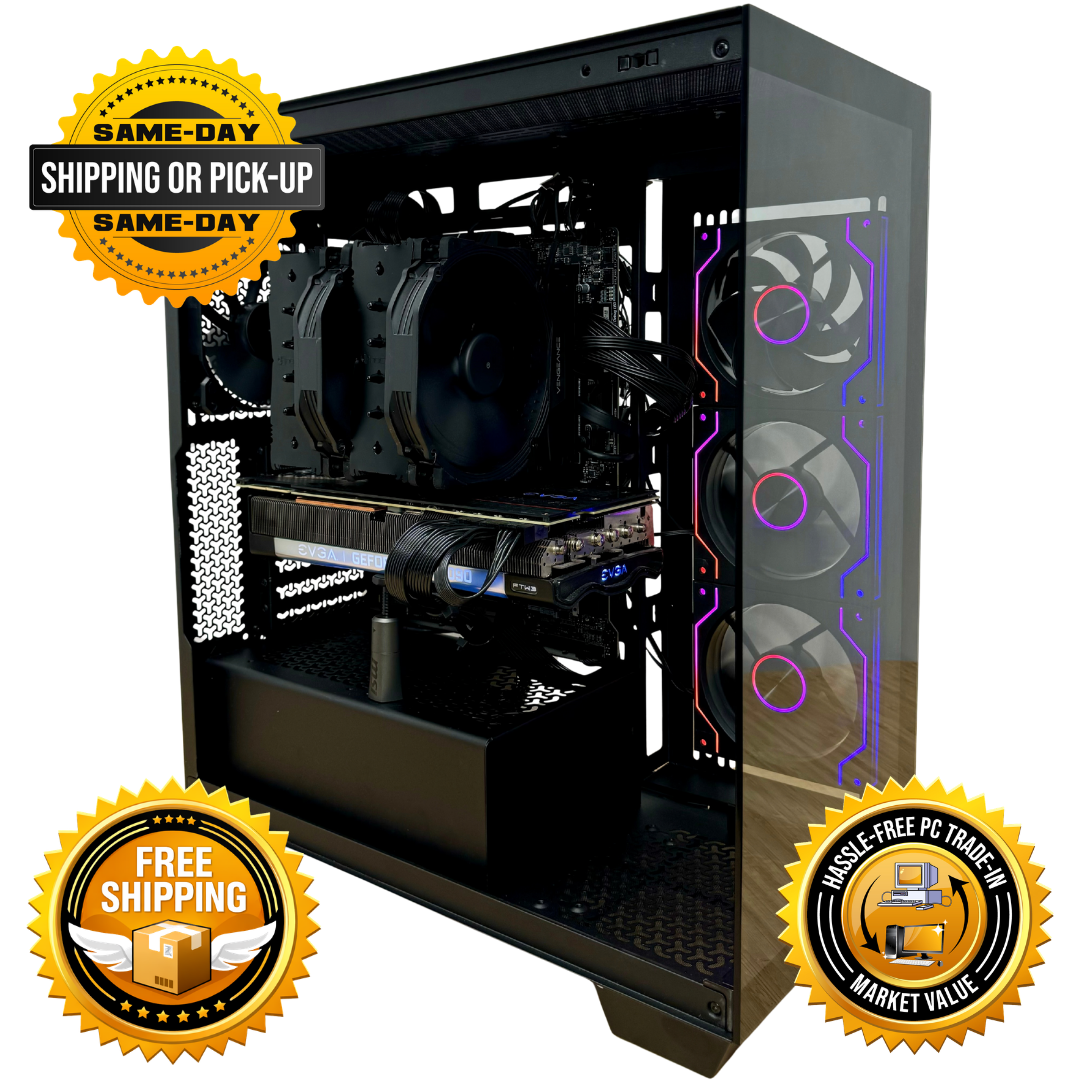 Refurbished | Intel i9-14900K | RTX 3090 | Custom Built Computer