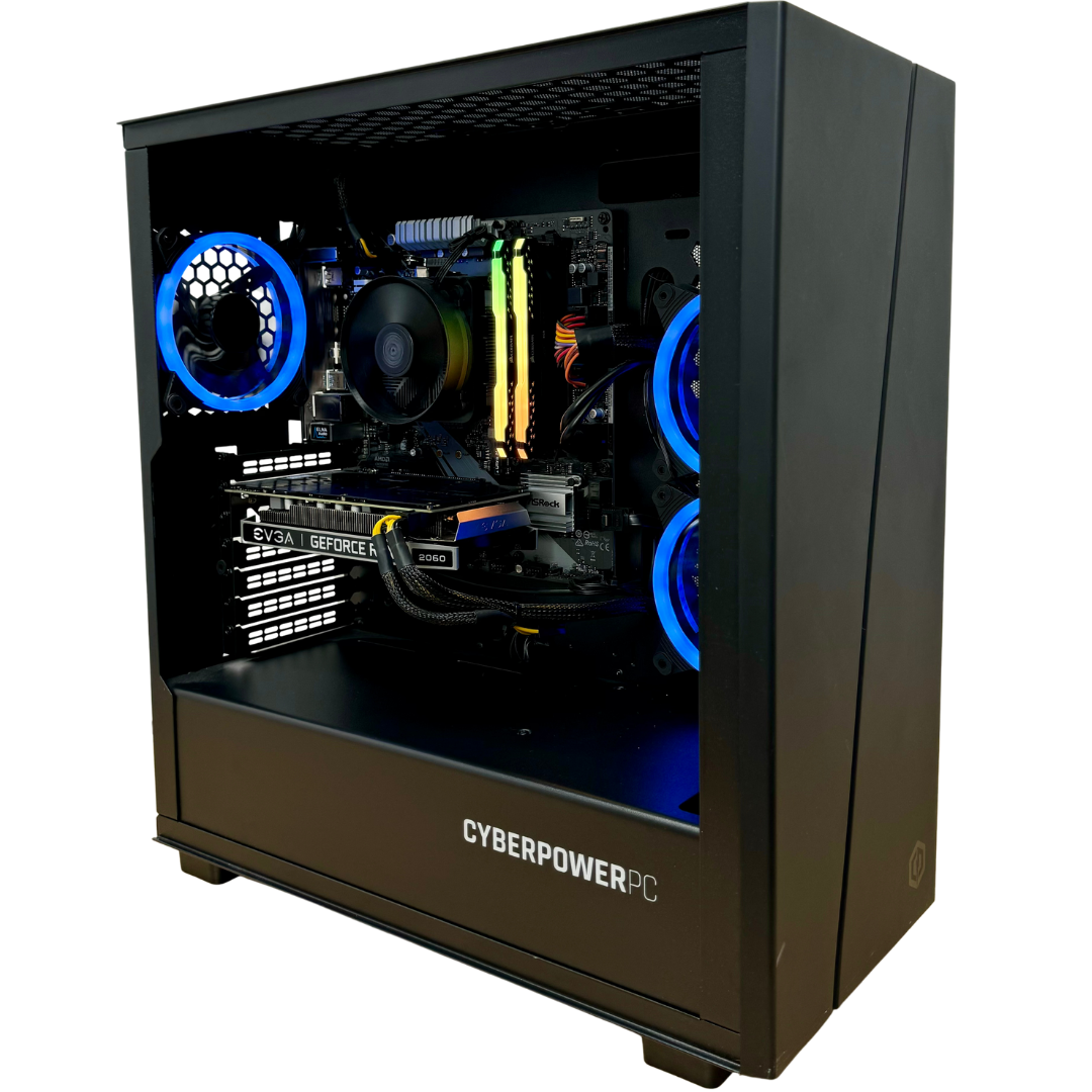 Refurbished | AMD Ryzen 5 3600 | RTX 2060 | Custom Built Computer