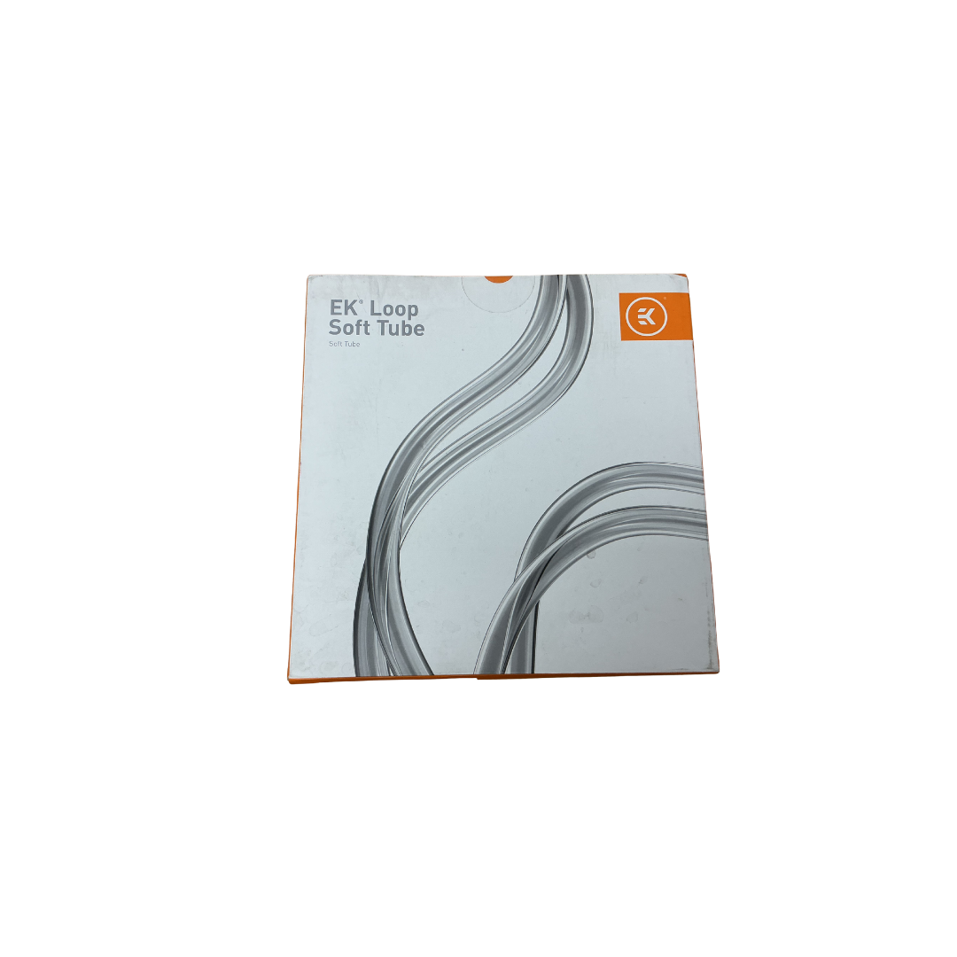 EKWB EK-Loop Soft Tube 3/8" ID x 5/8" OD, 3 Meter, Clear — New, Factory Sealed — photo 1