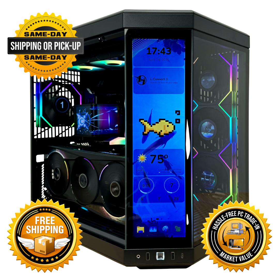 Ryzen 9 9900X3D | RTX 5090 | Fully Built and Ready | Custom Built Computer