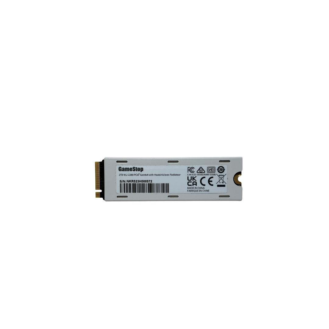 GameStop 2TB NVMe M.2 SSD w/ Heatsink PCIe Gen4 (Working