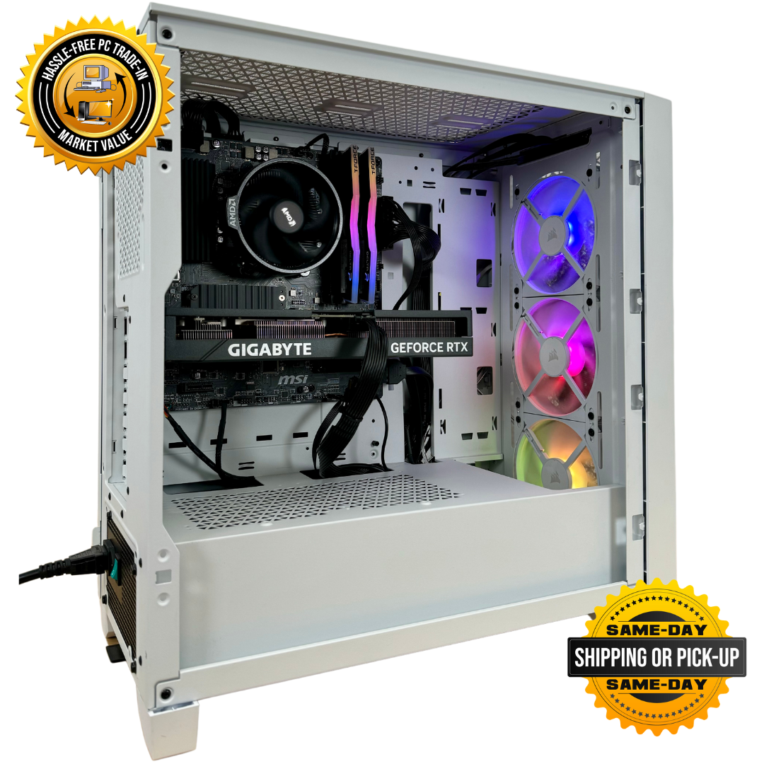 Refurbished | Ryzen 5 5500 | RTX 4060Ti | Gamertech Gaming PC