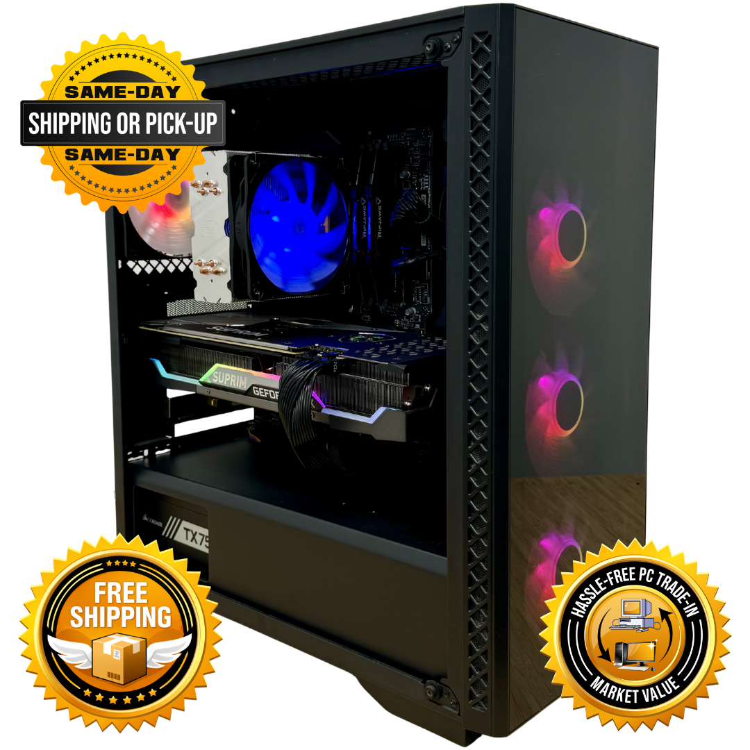 Refurbished | Intel i7-10700 | RTX 3070 | Custom Built Computer