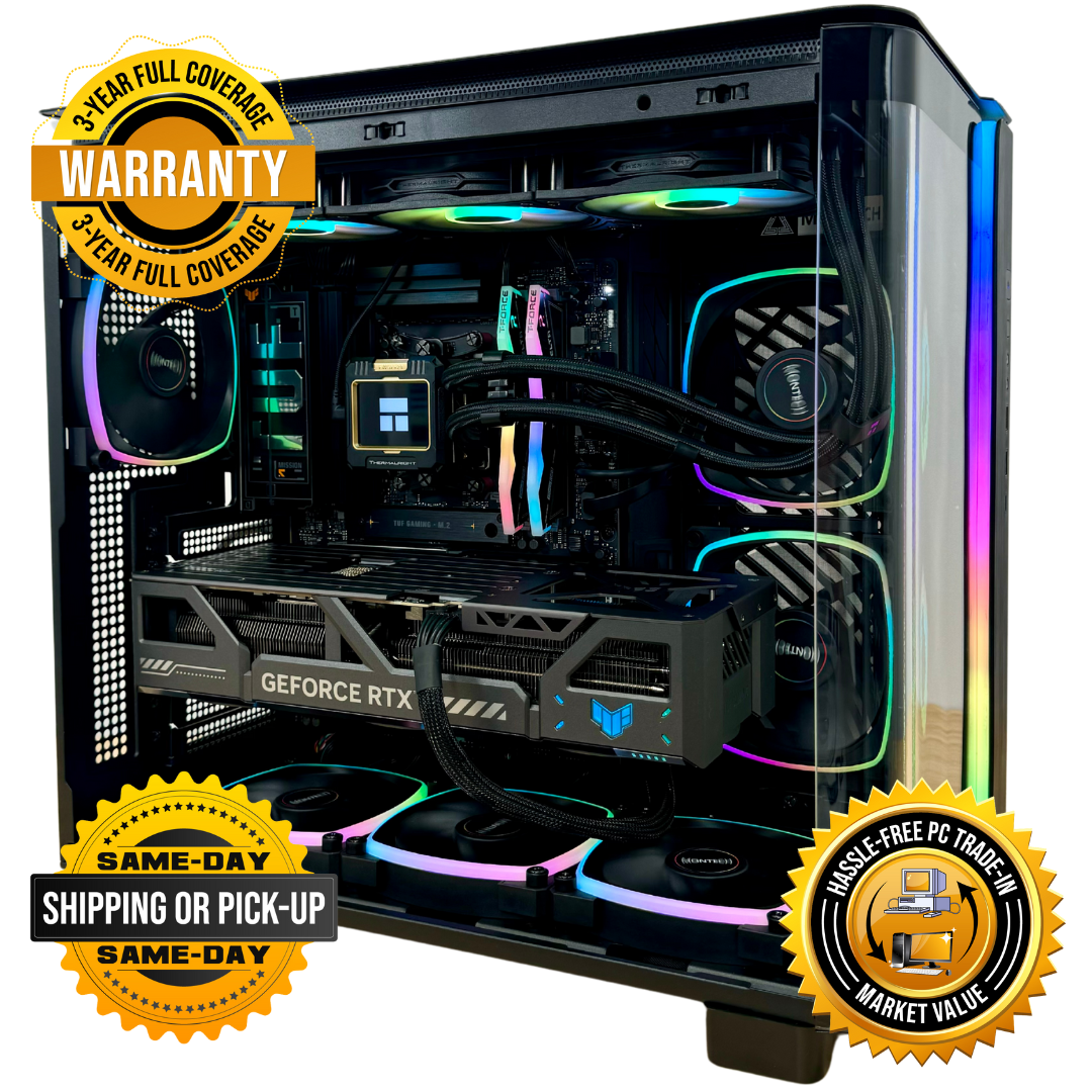 Fully Built and Ready | Ryzen 9 9900X3D | RTX 5080 | Custom Built Computer