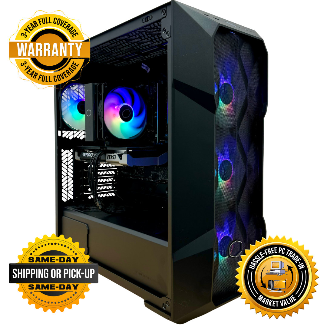 Intel i5-14400 | RTX 5060Ti | Fully Built and Ready | Custom Built Computer