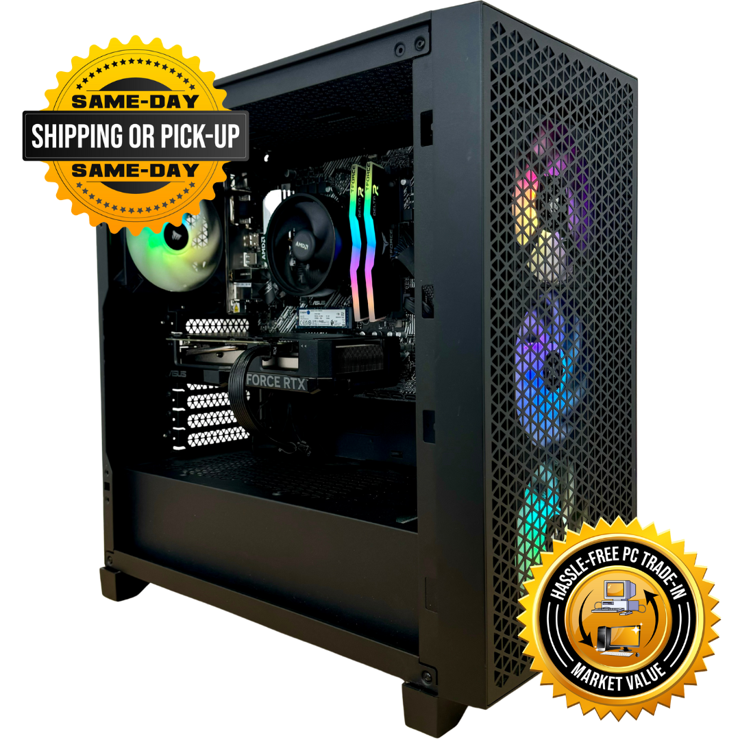 Refurbished | Ryzen 5 5500 | RTX 4060 | Gaming PC