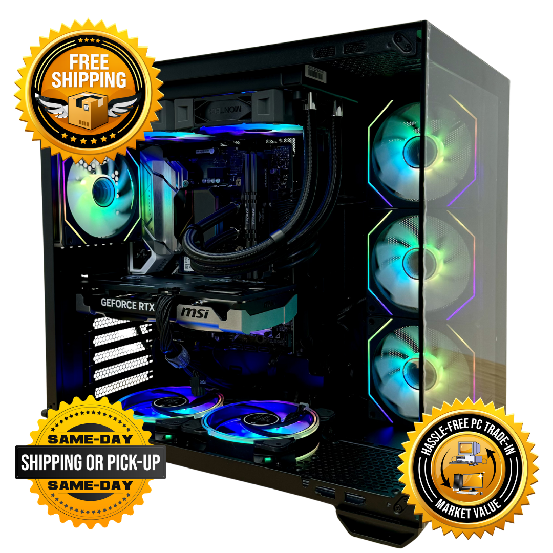 Intel i5-14400 | RTX 5060Ti | Fully Built and Ready | Custom Built Computer