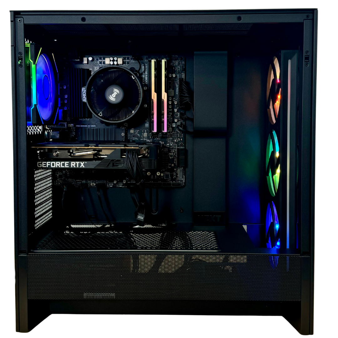 Ryzen 5 5500 | RTX 5050 | Fully Built and Ready | Custom Built Computer