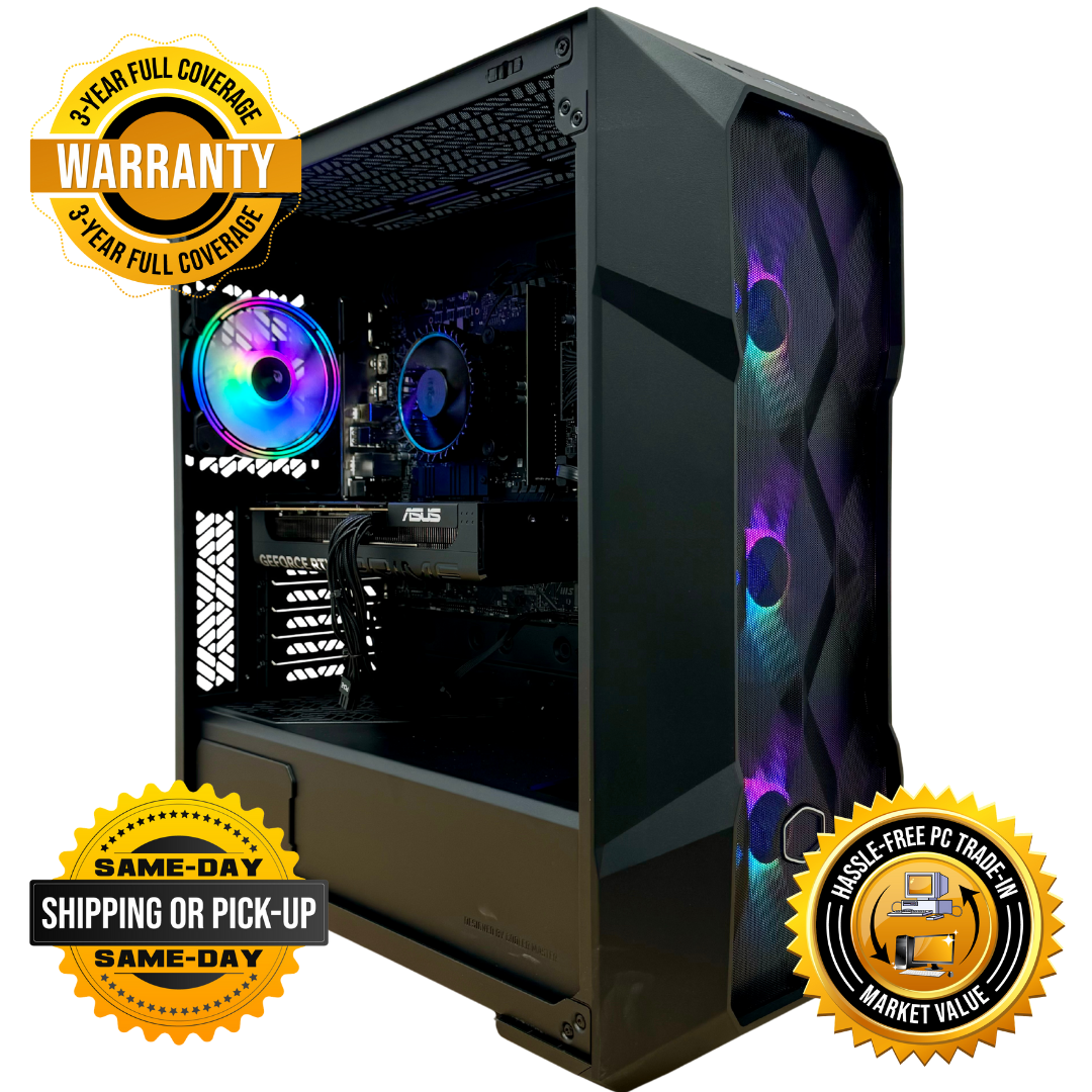 Intel i5-14400 | RTX 5060 | Fully Built and Ready | Custom Built Computer