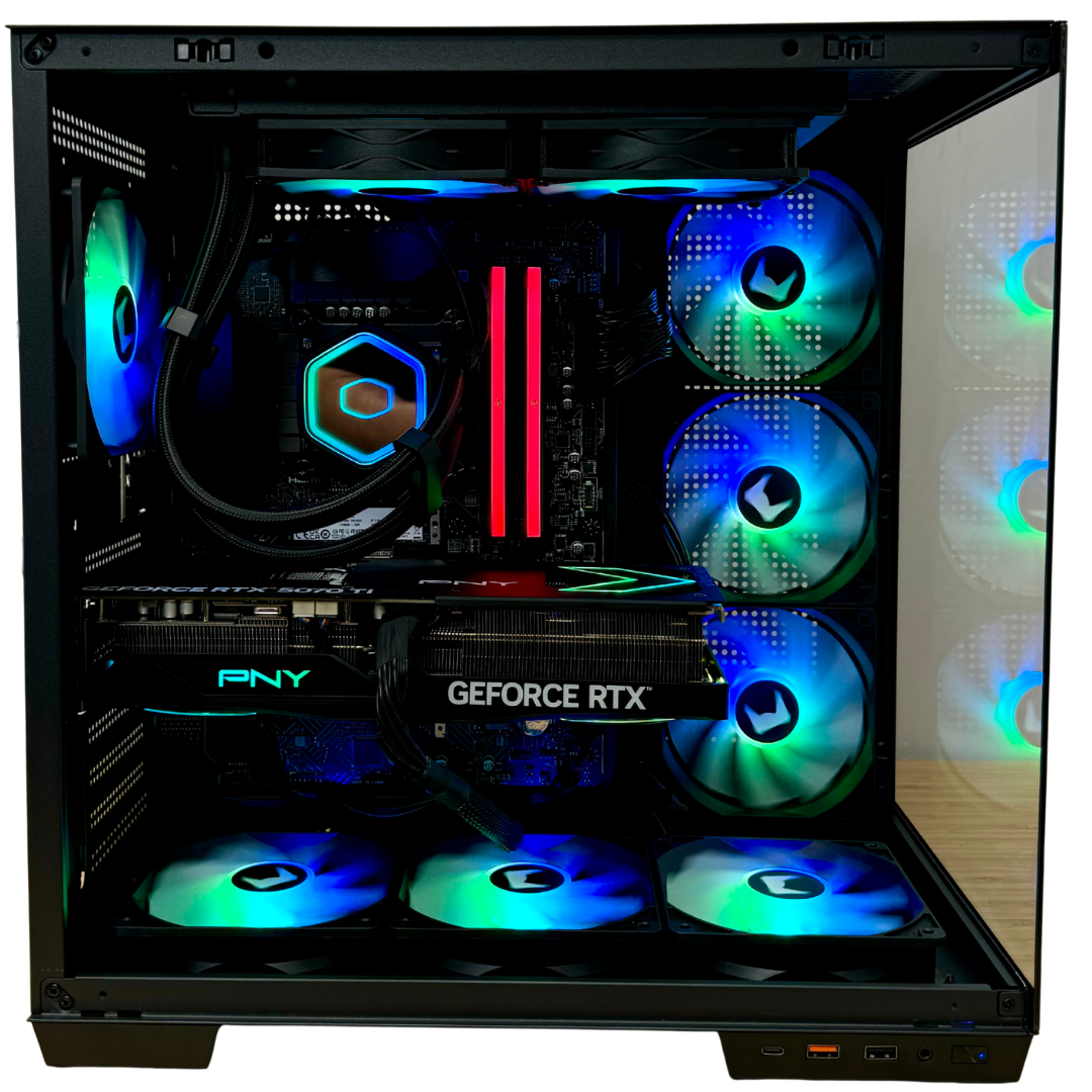 Fully Built and Ready | Intel i7-14700KF | RTX 5070 Ti | Custom Built Computer