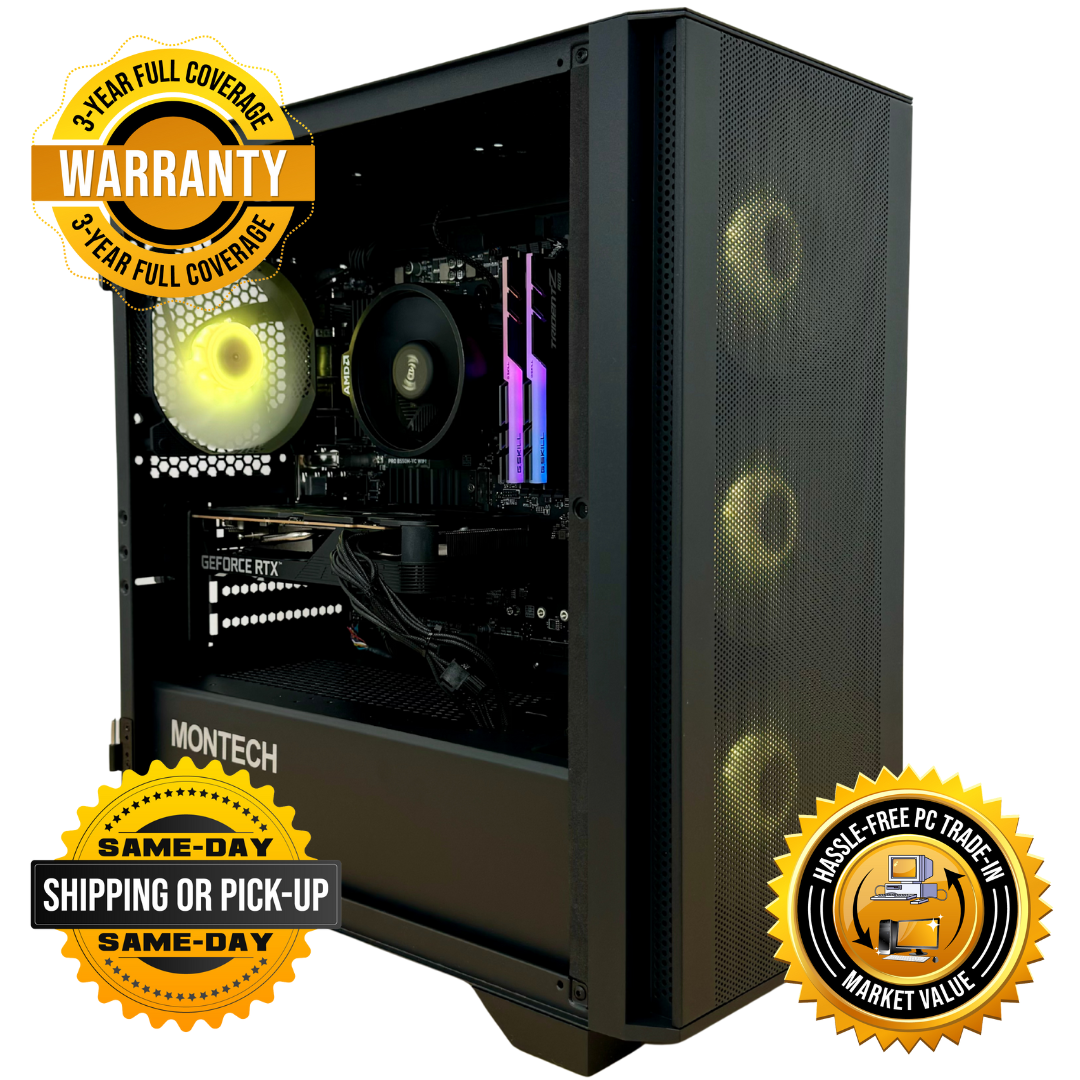 Ryzen 5 5500 | RTX 5050 | Fully Built and Ready | Custom Built Computer