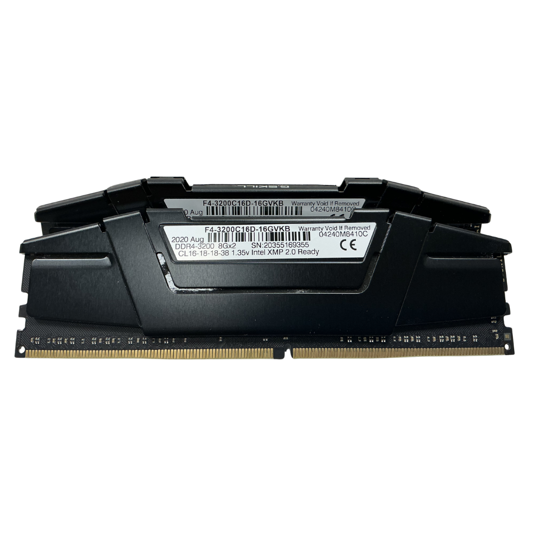 G.Skill Ripjaws V 16GB (2×8GB) DDR4-3200 CL16 RAM Kit (F4-3200C16D-16GVKB) — Used, Working — photo 2