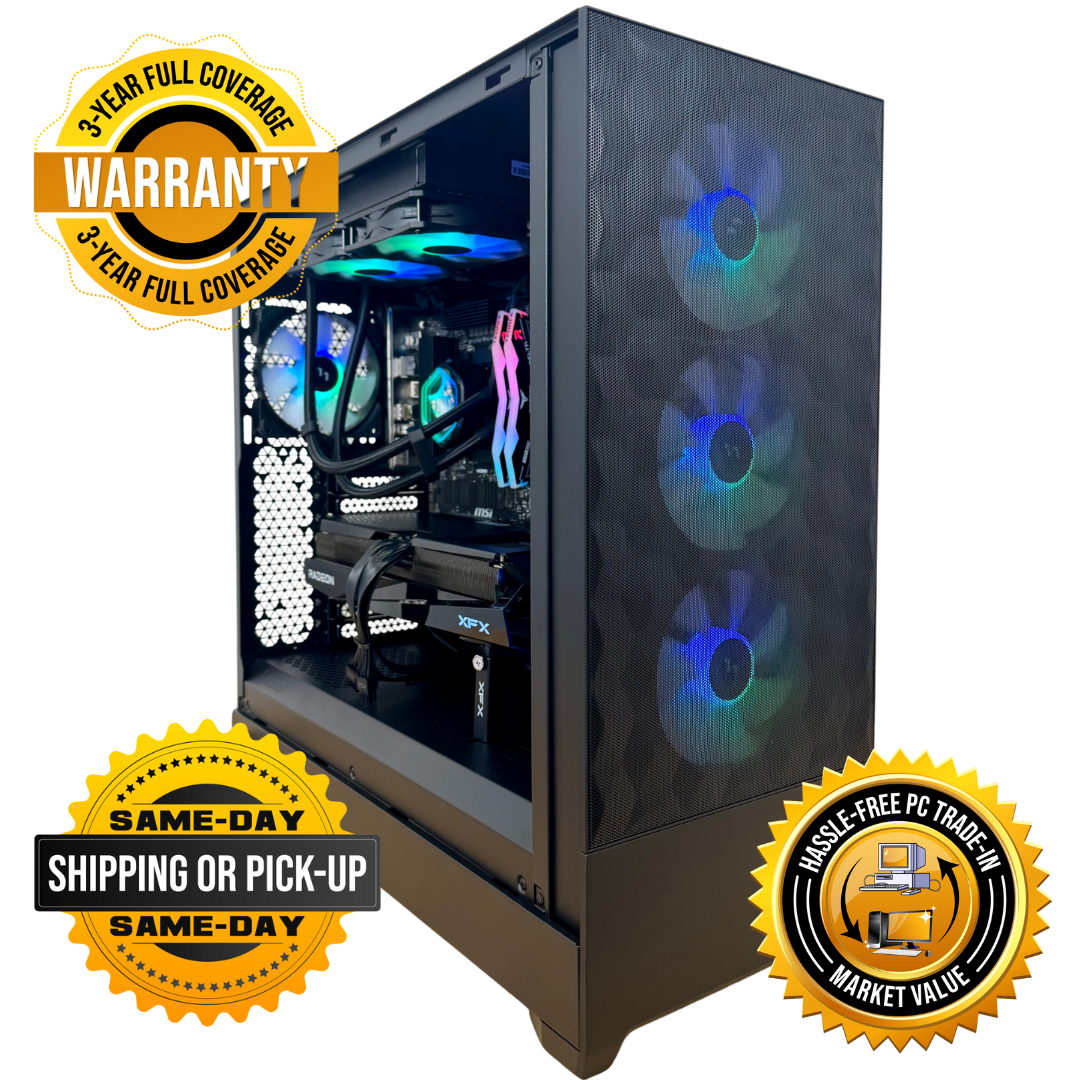 Ryzen 5 7600 | RX 9070 | Fully Built and Ready | Custom Built Computer