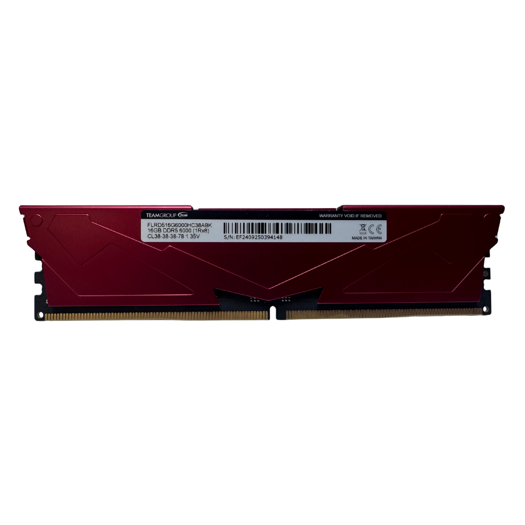 TeamGroup T-Force Vulcan 16GB (1×16GB) DDR5-6000 CL38 Desktop RAM — Used, Working — photo 3
