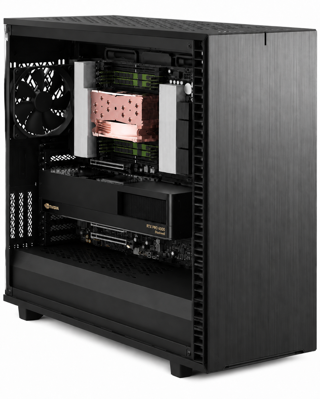 Custom | AMD EPYC 7713 Dual-Socket | NVIDIA RTX PRO 6000 Blackwell Server Edition | Workstation