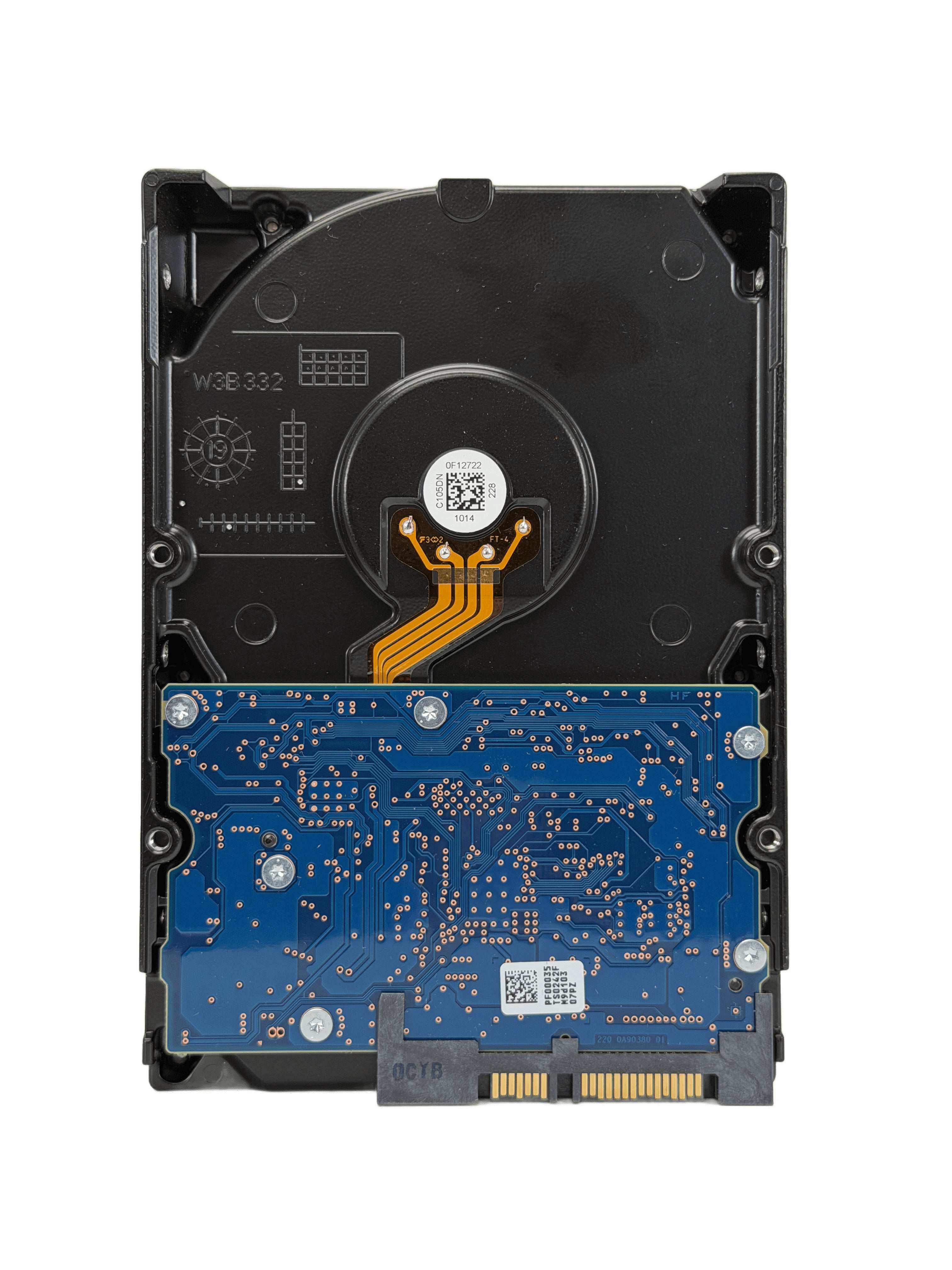 Toshiba 2TB 3.5" SATA Hard Drive — Used, Working — photo 2