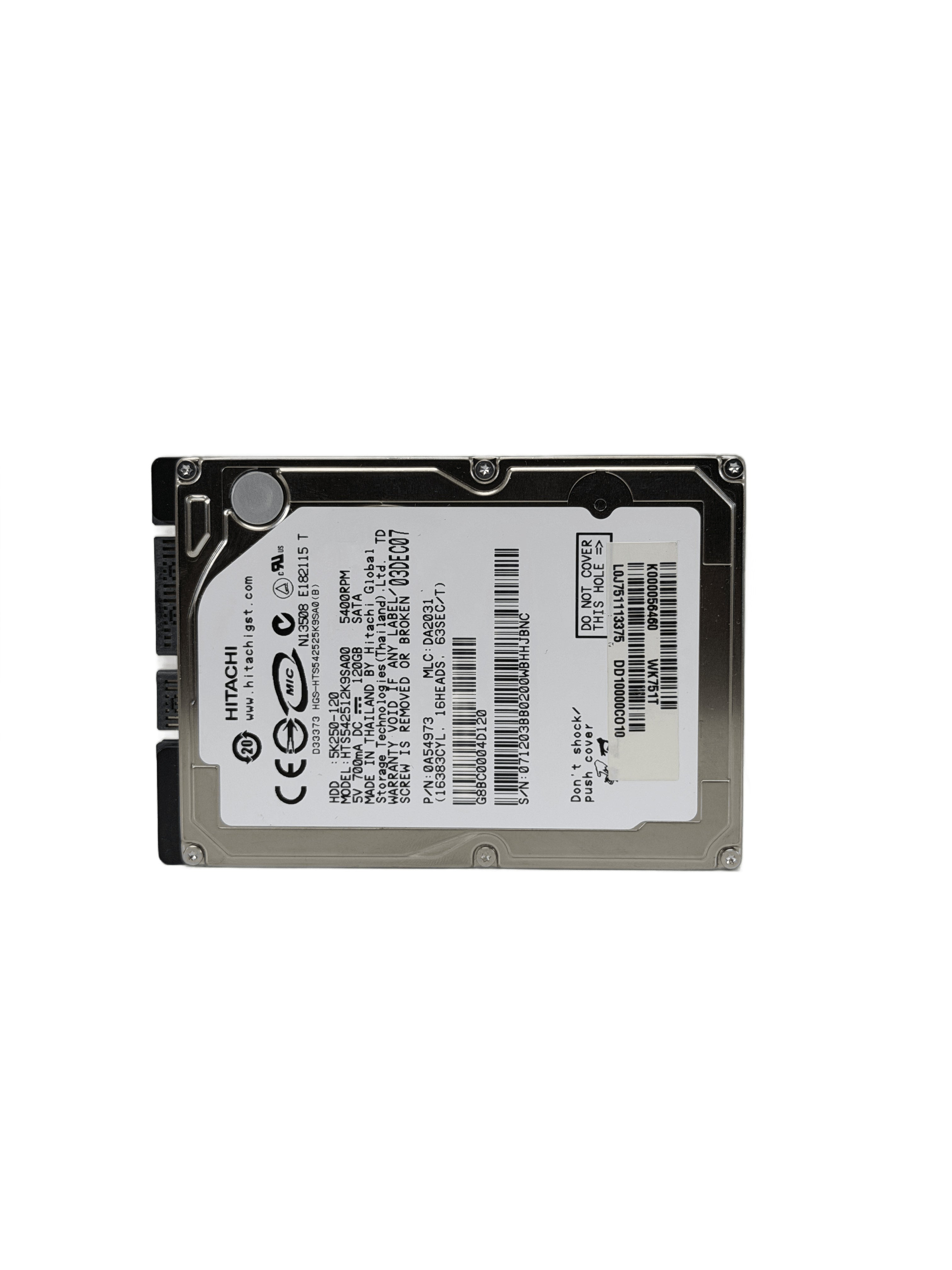Hitachi 120GB 2.5