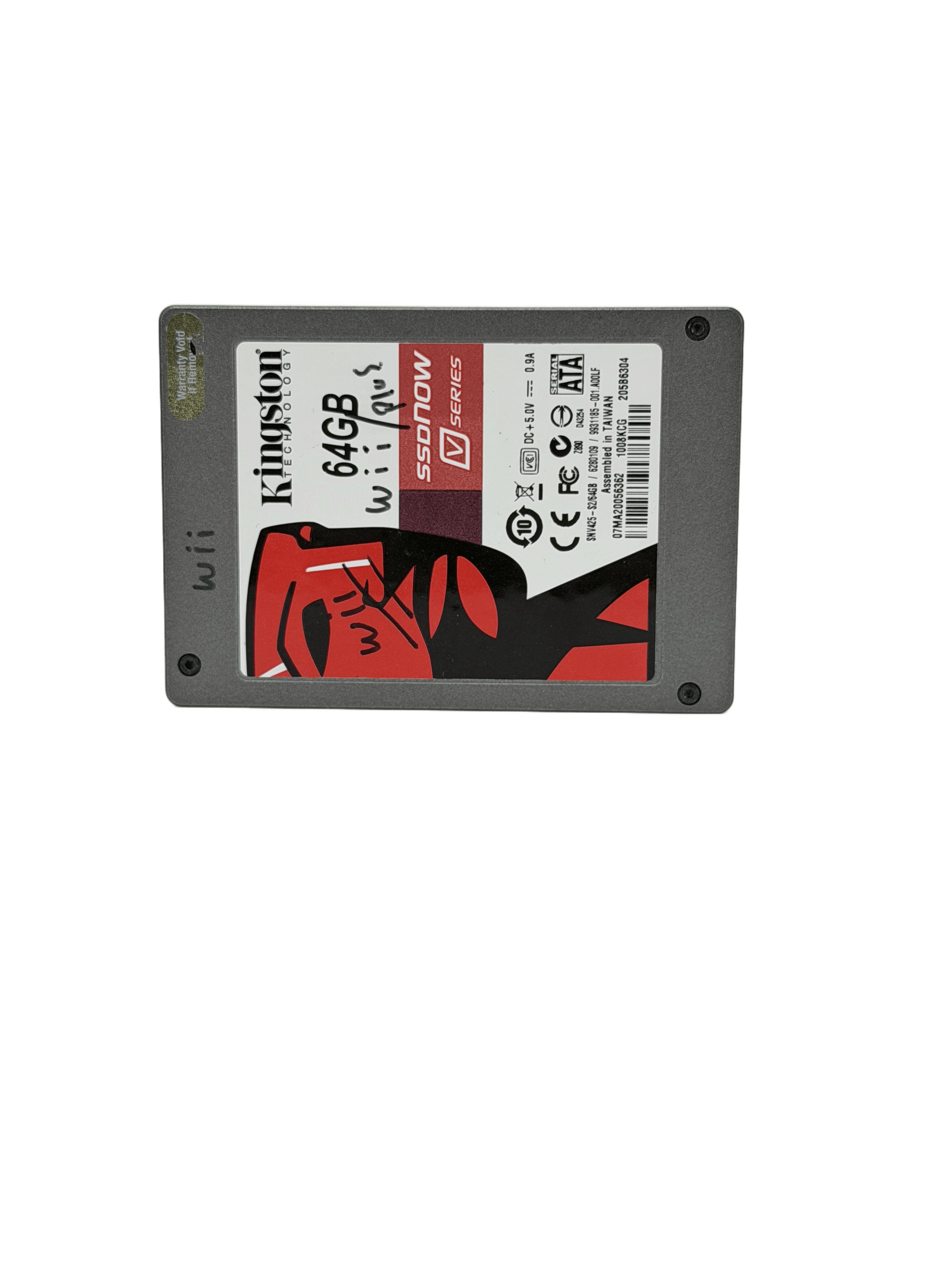 Kingston 64GB 2.5" SATA SSD — Used, Working — photo 1