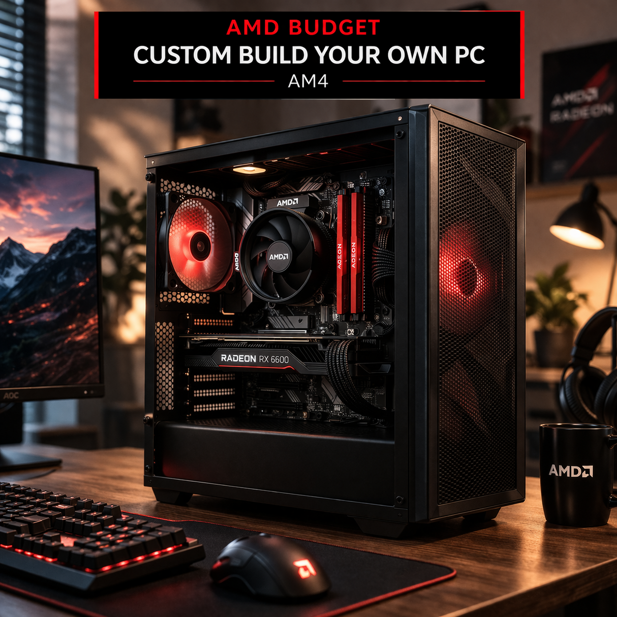AMD Budget Custom Build Your Own PC