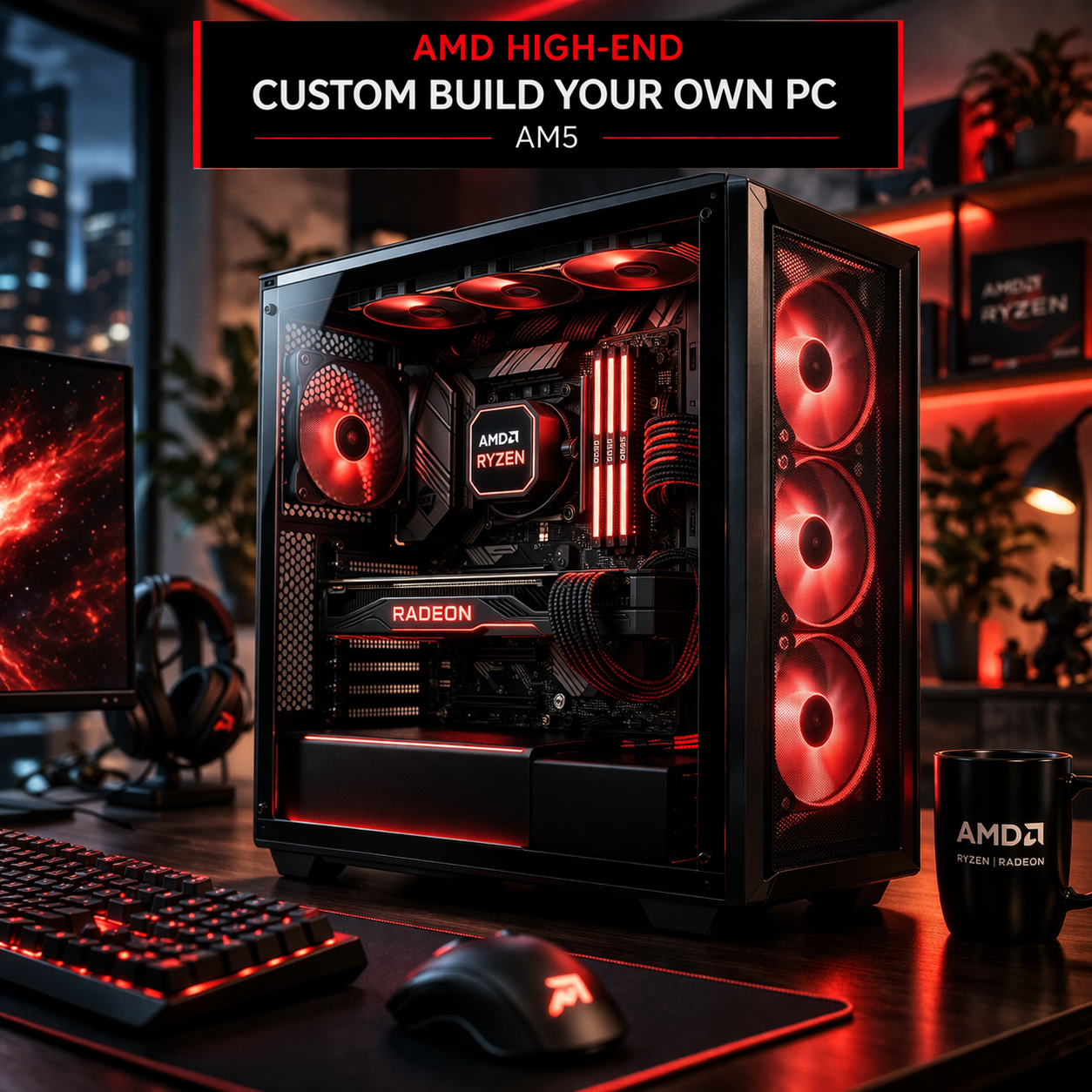 AMD High-End Custom Build Your Own PC