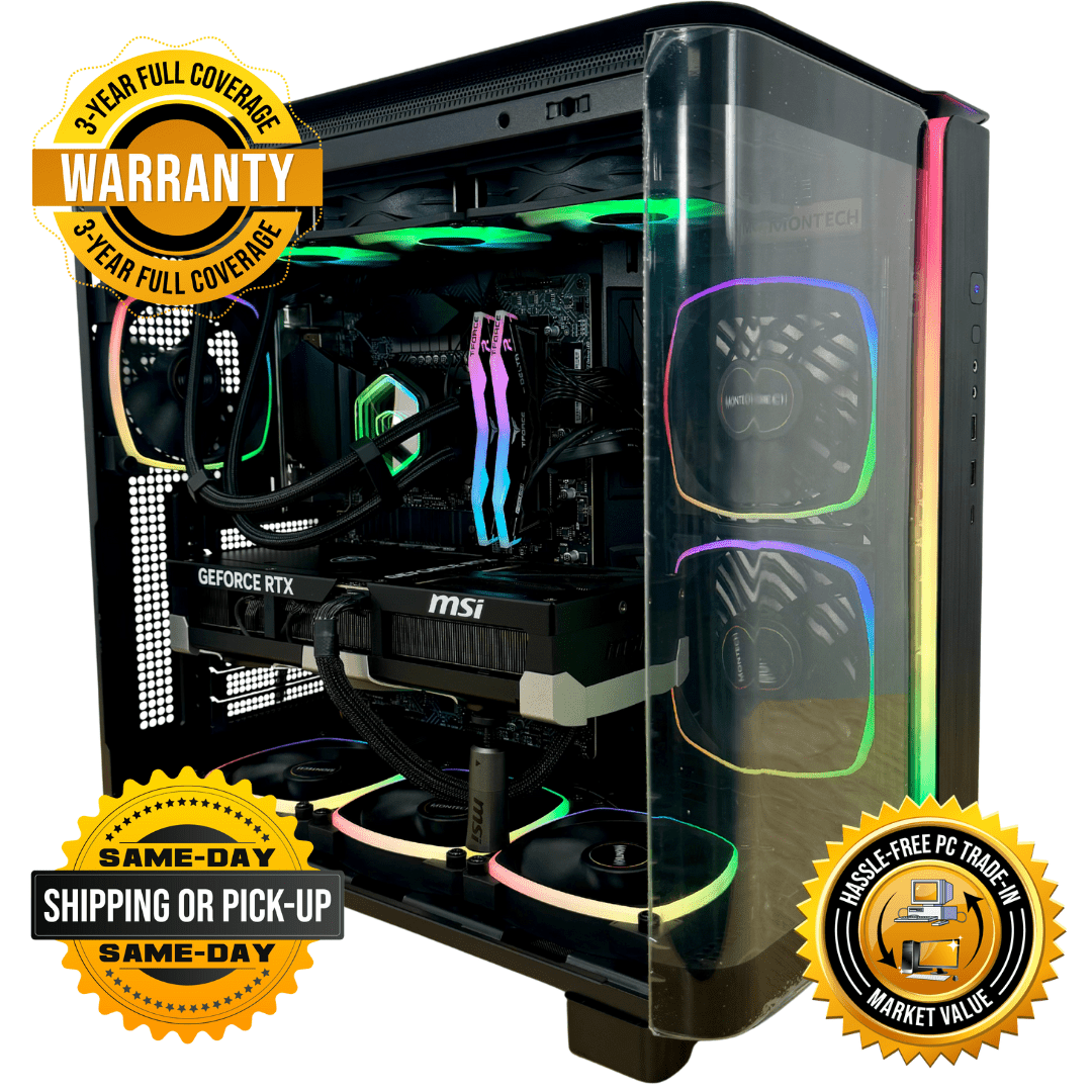 GamerTech Gaming PC | Ryzen 5 7600x | RTX 4060Ti | 32GB | 1TB |